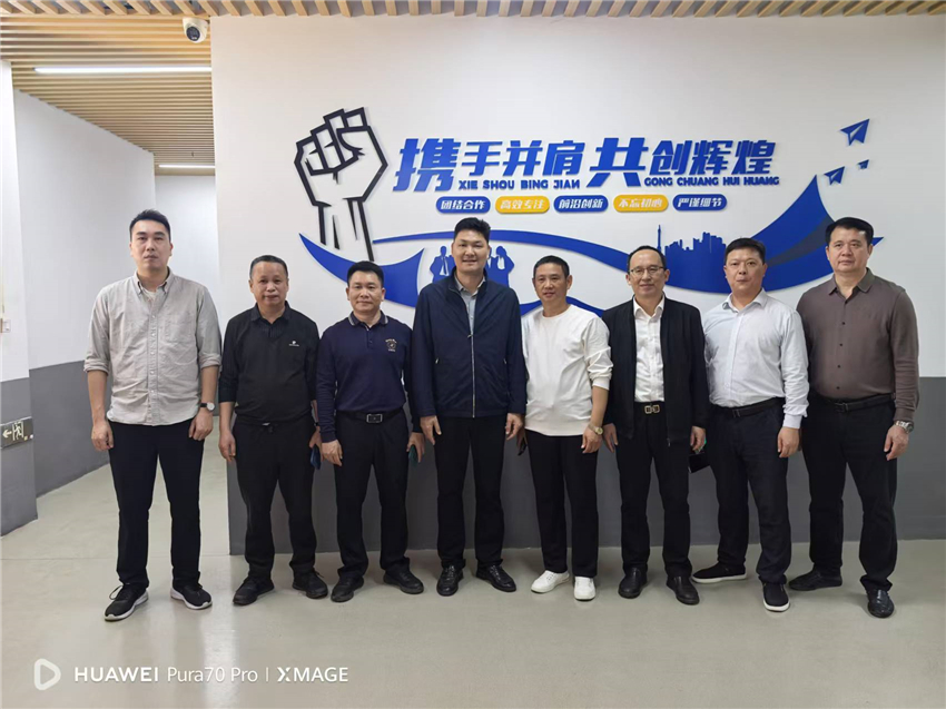 博羅縣人大常委會主任田裕東率隊視察博士有成惠州智慧工業(yè)園